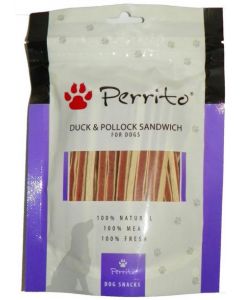 Perrito Snacks Duck & Pollock Sandwich