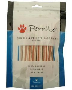 Perrito Snacks Chicken & Pollock Sandwich