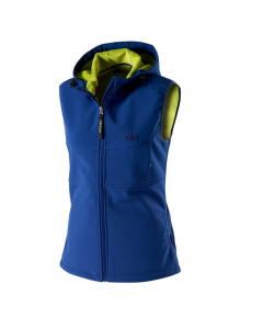 Owney Softshell Weste Damen blau