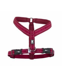 Hurtta Casual Y-Harness (Preiselbeere / weinrot)